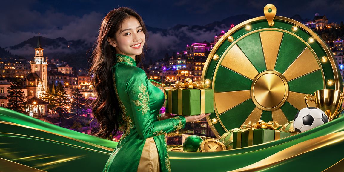 Người phụ nữ mặc áo dài truyền thống tại Sa Pa tham gia trò chơi trực tuyến trên thiết bị di động
